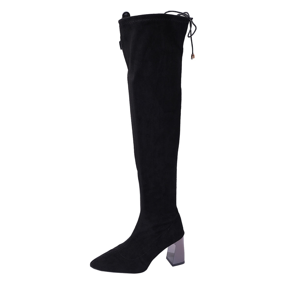 Damen Überkneestiefel Echo Archiv