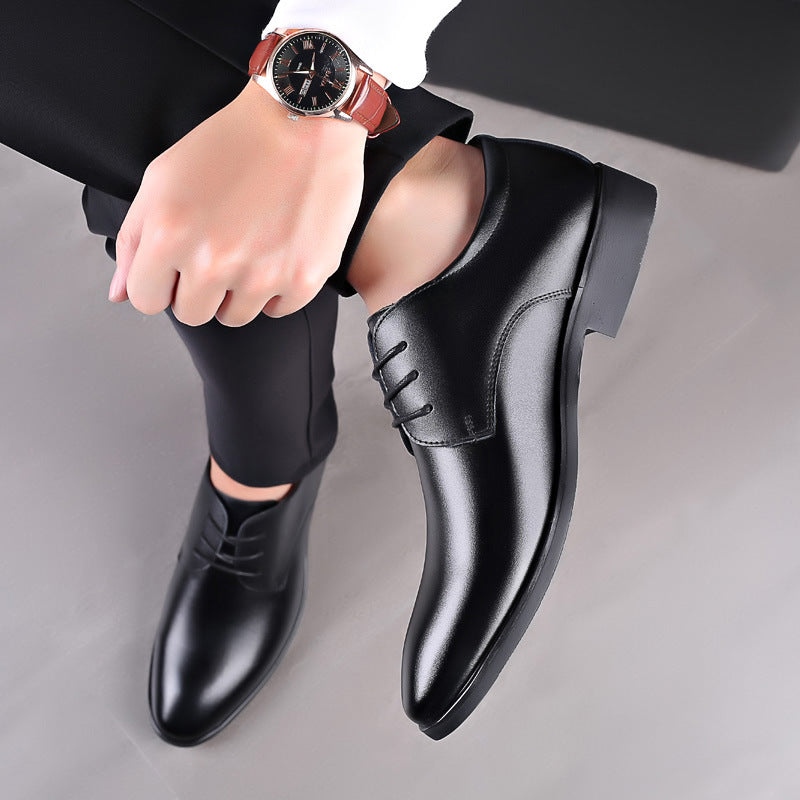 Herren Elegante Schnürschuhe aus hochwertigem Leder Echoarchiv
