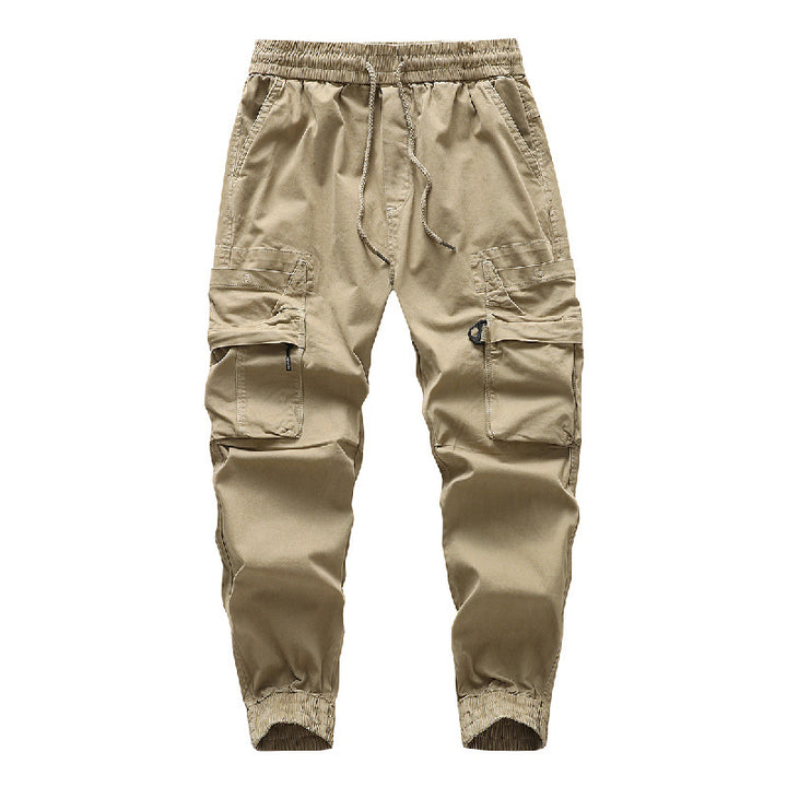 Herren Robust-Canvas Cargo-Jogger mit elastischem Komfortbund, Sicherheits-Pattentaschen und Knieabnähern Echo Archiv