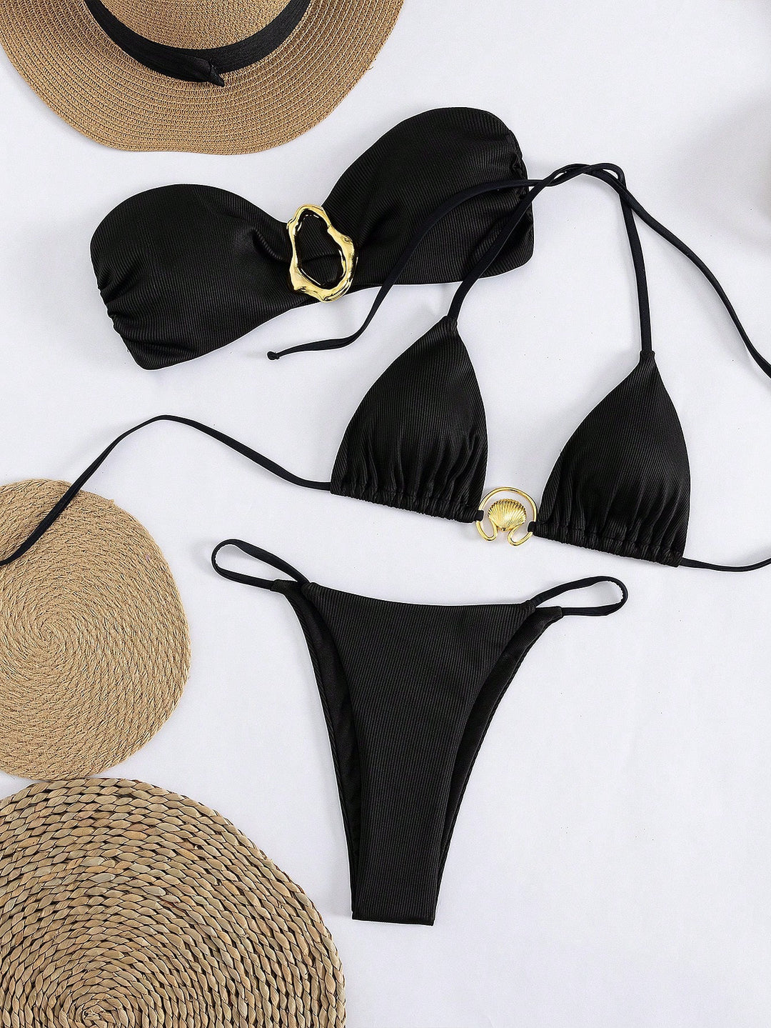 Damen Bikini mit raffiniertem Bandeau-Oberteil und höchstem Tragekomfort Echo Archiv