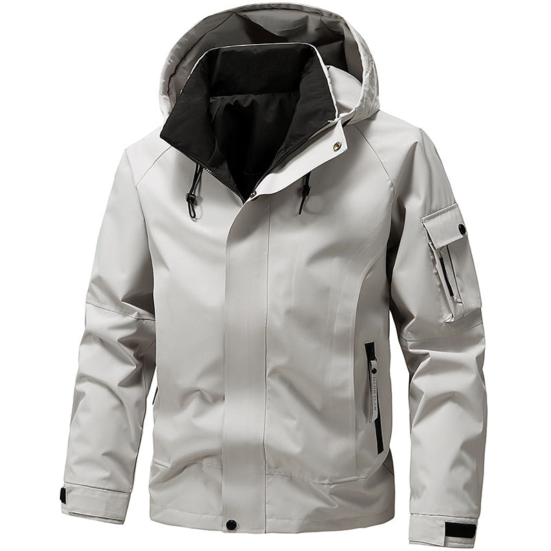Herren Wasserfeste Übergangsjacke Echo Archiv