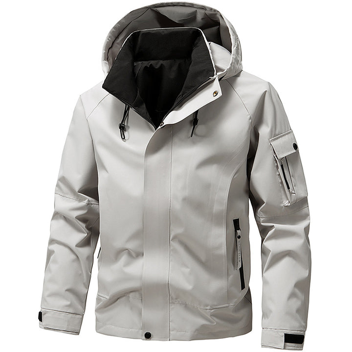 Herren Wasserfeste Übergangsjacke Echo Archiv