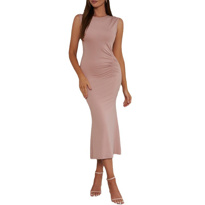Damen Elegantes Midikleid mit Raffungsdetails Echo Archiv