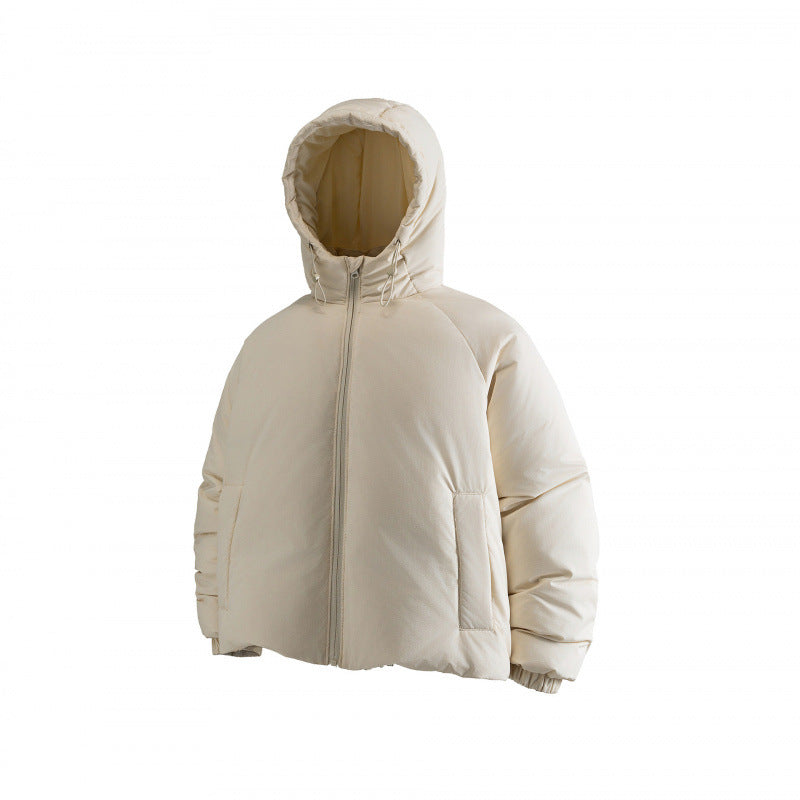 Damen Leichte Boxy-Steppkapuzenjacke mit Kordelzug, verdecktem Reißverschluss und elastischen Bündchen Echo Archiv