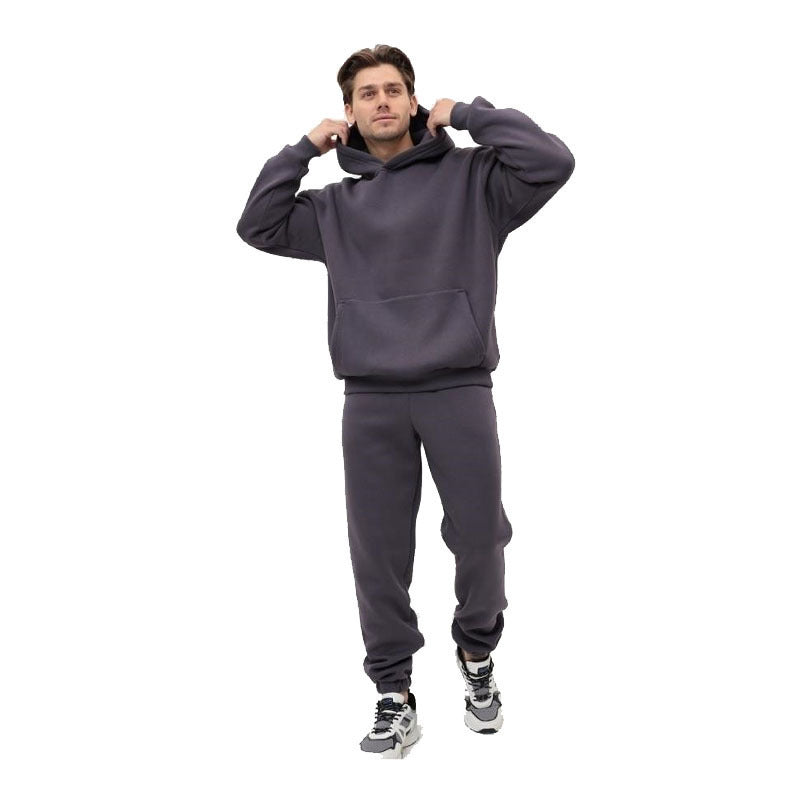 Damen nan extraweicher Oversize-Hoodie mit strukturierter Kängurutasche, überschnittener Schulter und angerauter Innenseite Echo Archiv