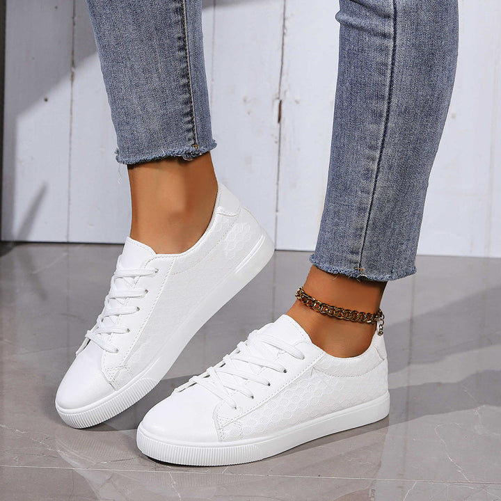 Damen atmungsaktive Sneaker mit strukturierter Oberflächenverarbeitung Echo Archiv