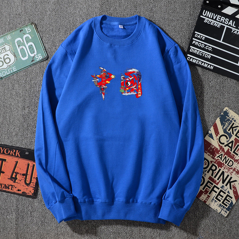 Unisex Oversize Sweatshirt mit Rundhalsausschnitt und dezenter Grafikapplikation Echo Archiv