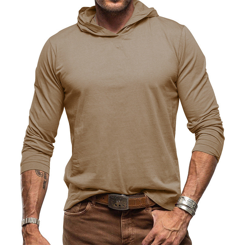 Herren Langarm-Hoodie mit lässigem Schnitt Echoarchiv