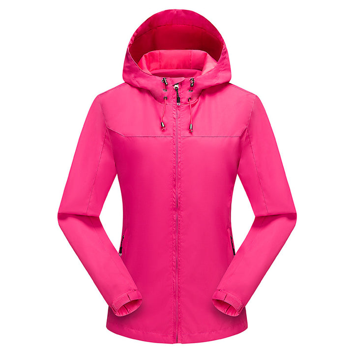 Herren Ultraleichter Ripstop-Kapuzenblouson mit wind- und wasserabweisender Membran Echo Archiv