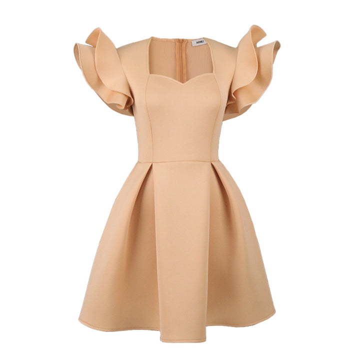 Damen Abendkleid mit voluminösen Rüschendetails Echo Archiv
