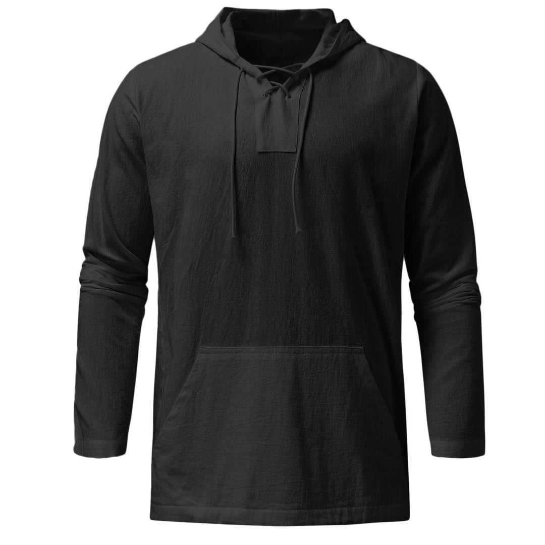 Herren lässiges Kapuzenshirt mit atmungsaktivem Material und modernem Schnitt Echoarchiv