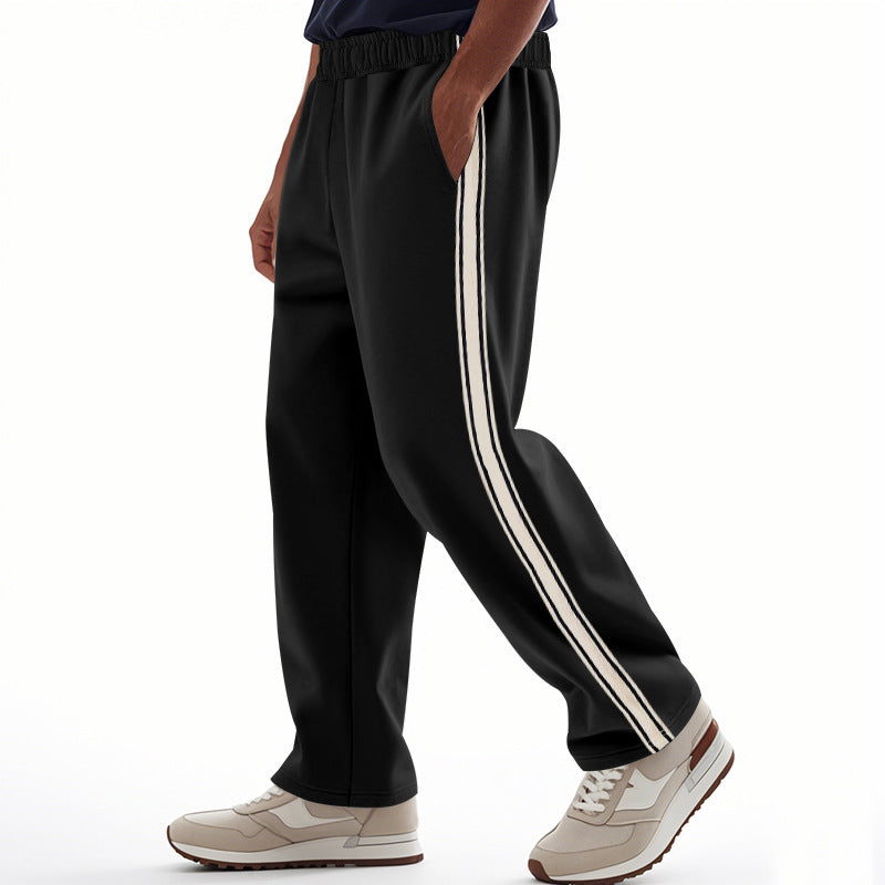 Herren Sportliche Sweatpants mit seitlichen Streifen Echoarchiv