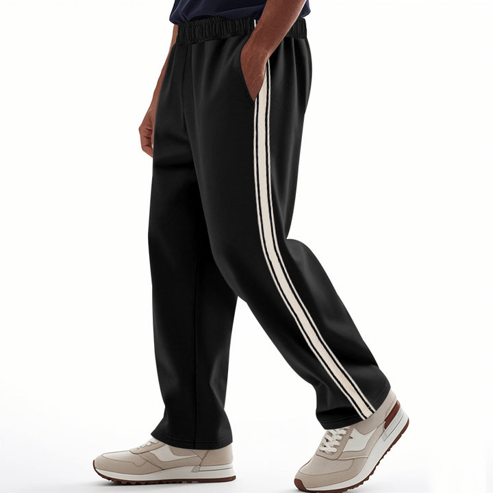 Herren Sportliche Sweatpants mit seitlichen Streifen Echoarchiv