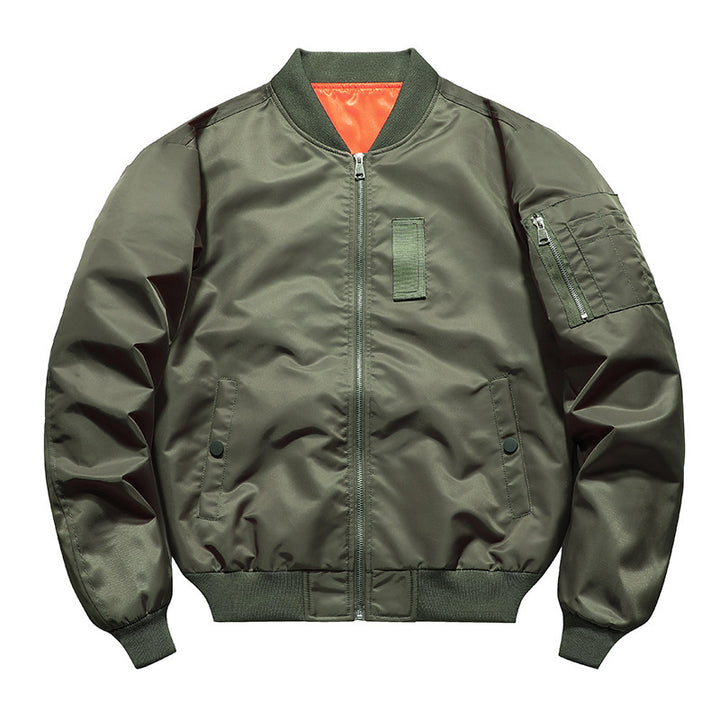 Herren Leichte Flieger-Bomberjacke mit wasserabweisender Shell und Kontrastfutter Echo Archiv