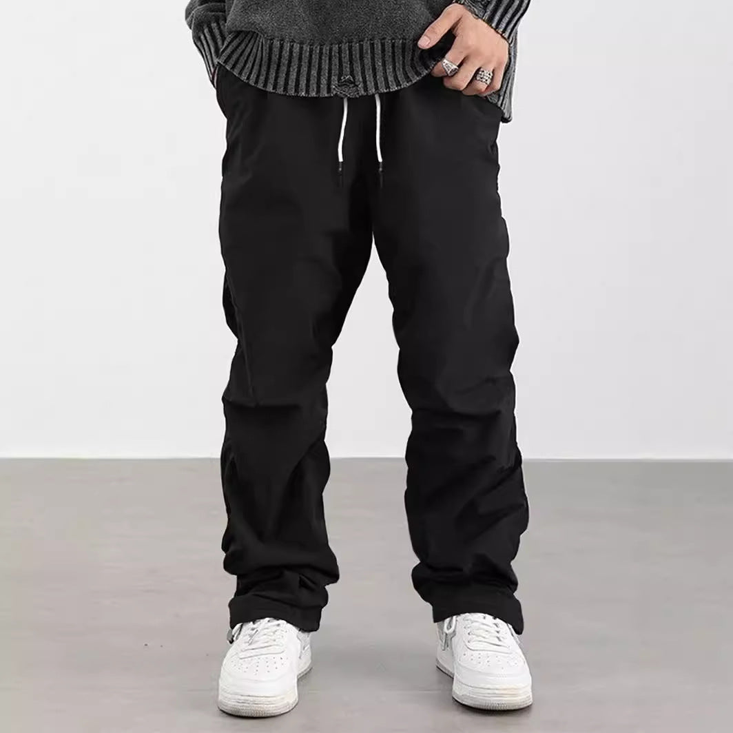 Herren lässige Cargo-Hose mit elastischem Bund und praktischen Taschen Echoarchiv