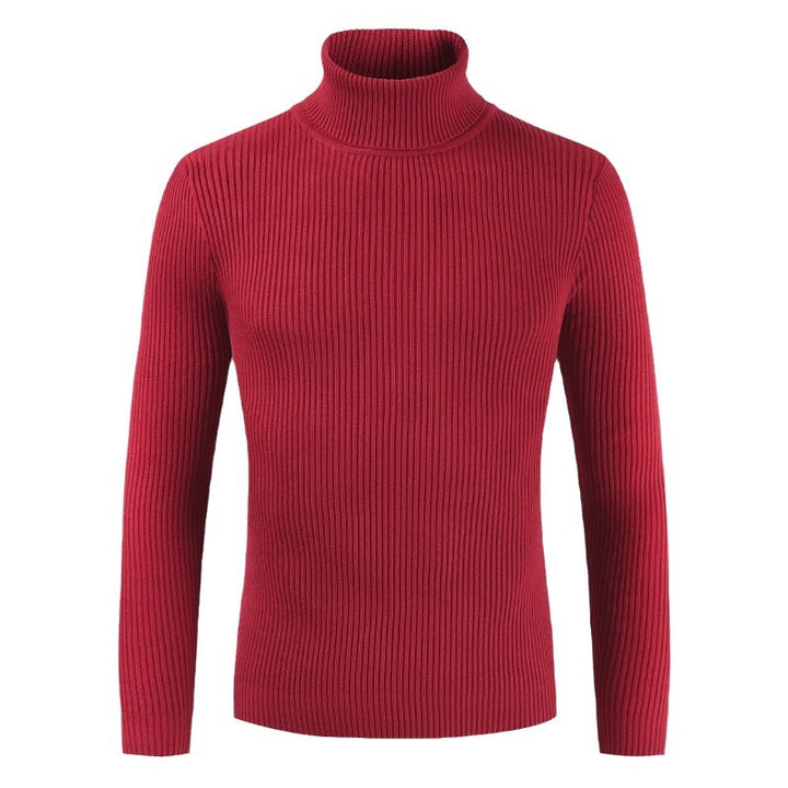 Damen Rollkragenpullover aus gehäkeltem Strick Echoarchiv