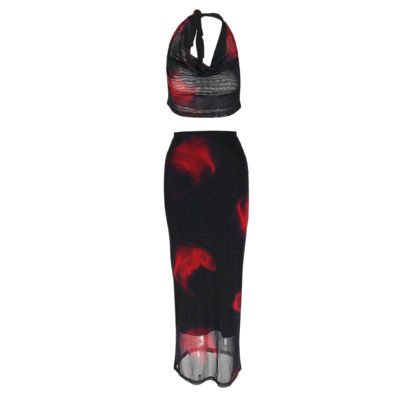 Damen elegantes 2-teiliges Set mit aufregendem Design Echo Archiv