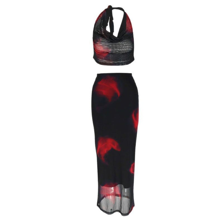 Damen elegantes 2-teiliges Set mit aufregendem Design Echo Archiv