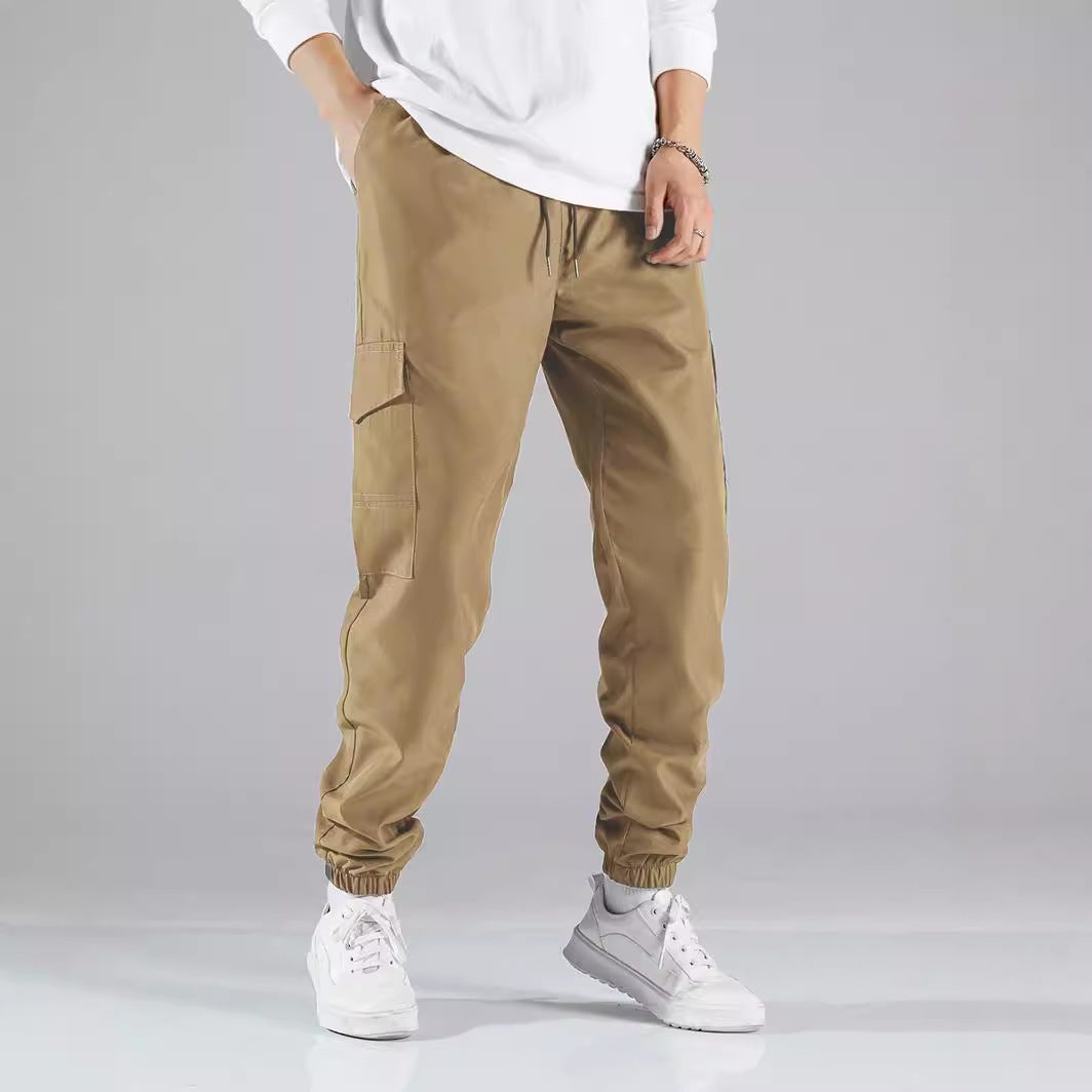 Herren Cargo-Jogginghose mit elastischem Bund und vielseitigen Taschen Echoarchiv