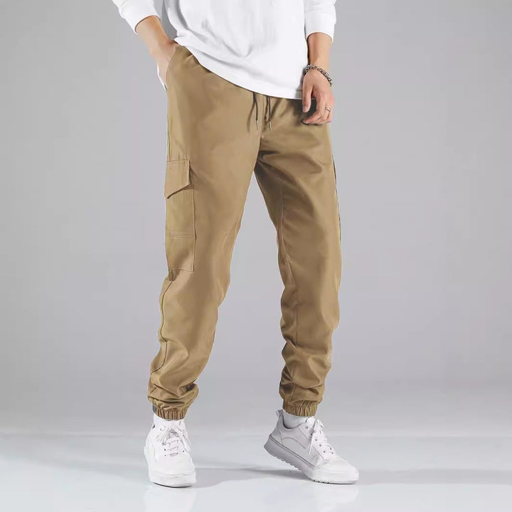 Herren Cargo-Jogginghose mit elastischem Bund und vielseitigen Taschen Echoarchiv