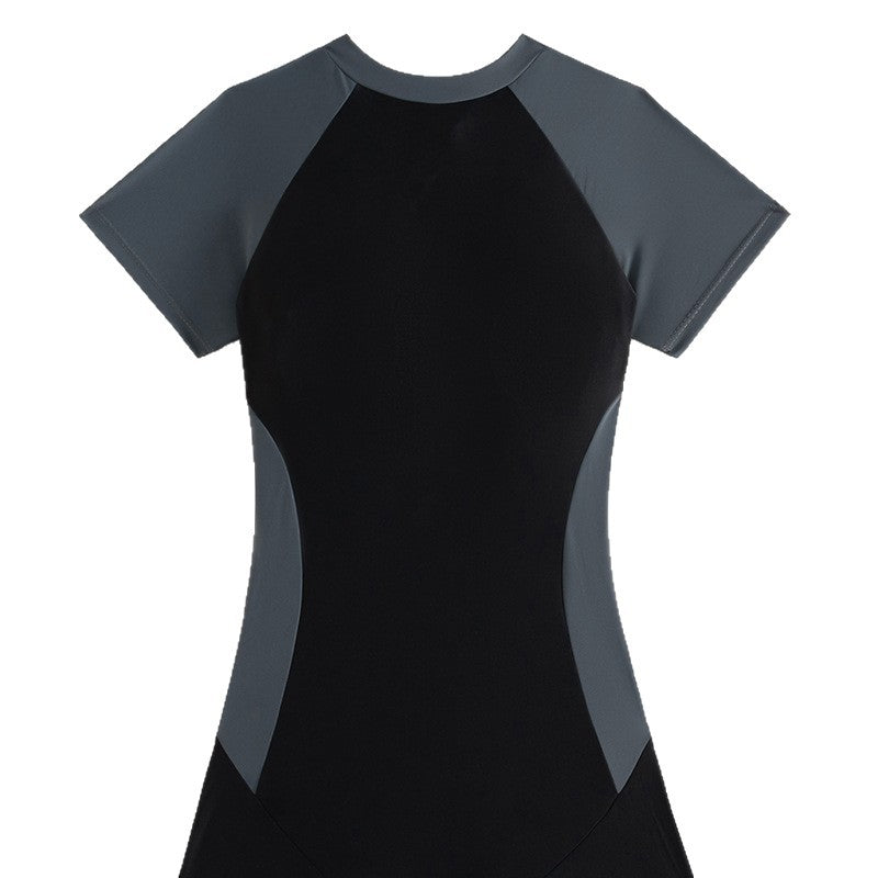 Damen sportlicher Shorty-Badeanzug Echo Archiv