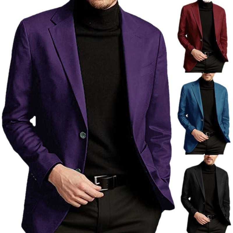 Herren eleganter Blazer mit feinem Schnitt Echoarchiv