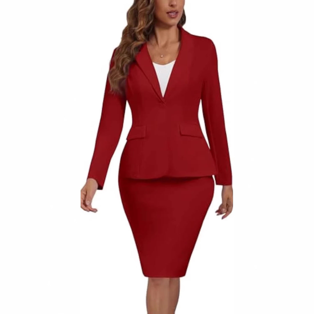 Damen Elegantes Business-Kleidung Set Echo Archiv