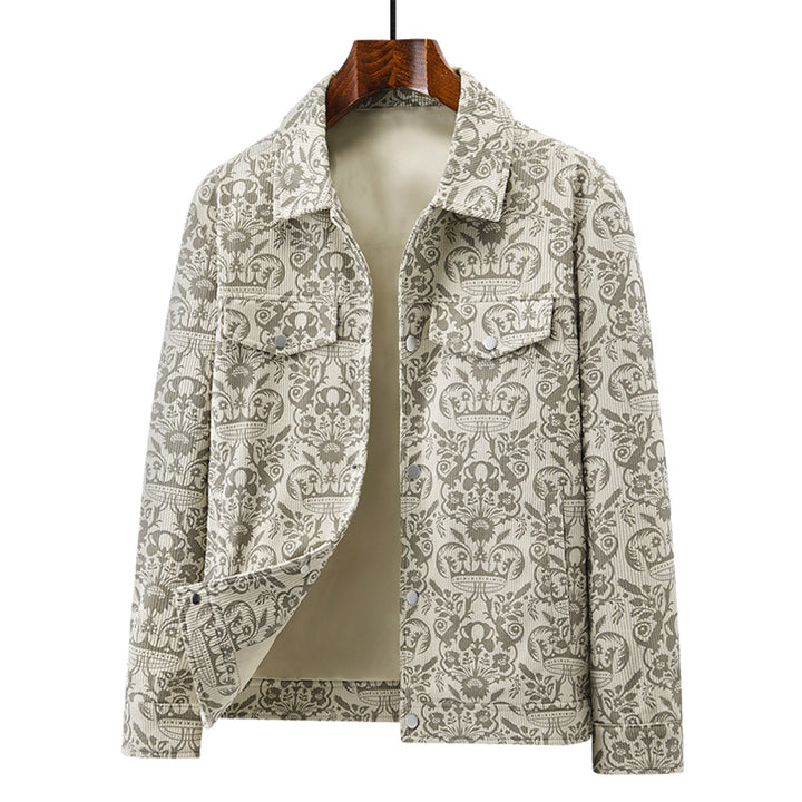 Damen Elegante Utility-Jacke mit floralem Muster Echo Archiv