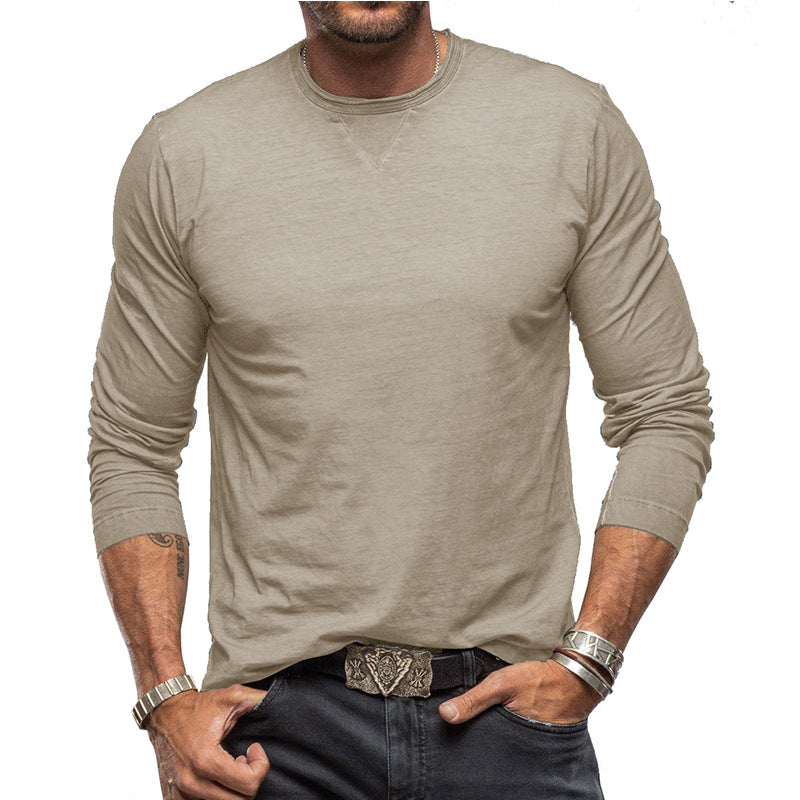 Herren bequemes Langarmshirt aus hochwertiger Baumwolle Echoarchiv