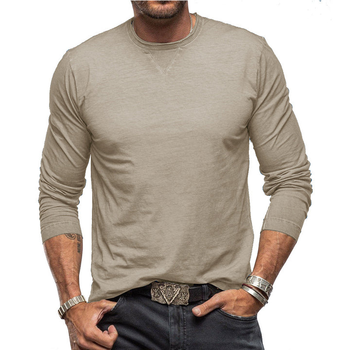 Herren bequemes Langarmshirt aus hochwertiger Baumwolle Echoarchiv