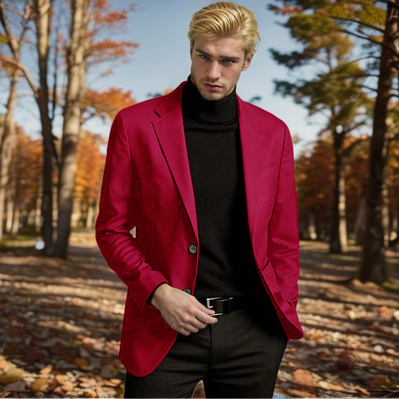 Herren Eleganter Blazer mit stilvollem Schnitt und hochwertigem Material – Tianoro