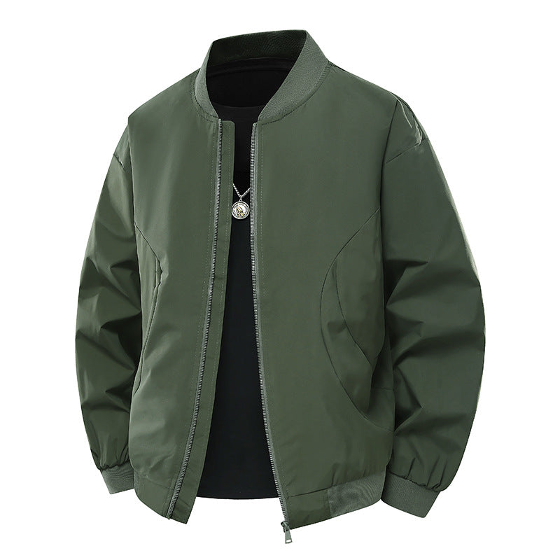 Herren Lässige Bomberjacke Echo Archiv