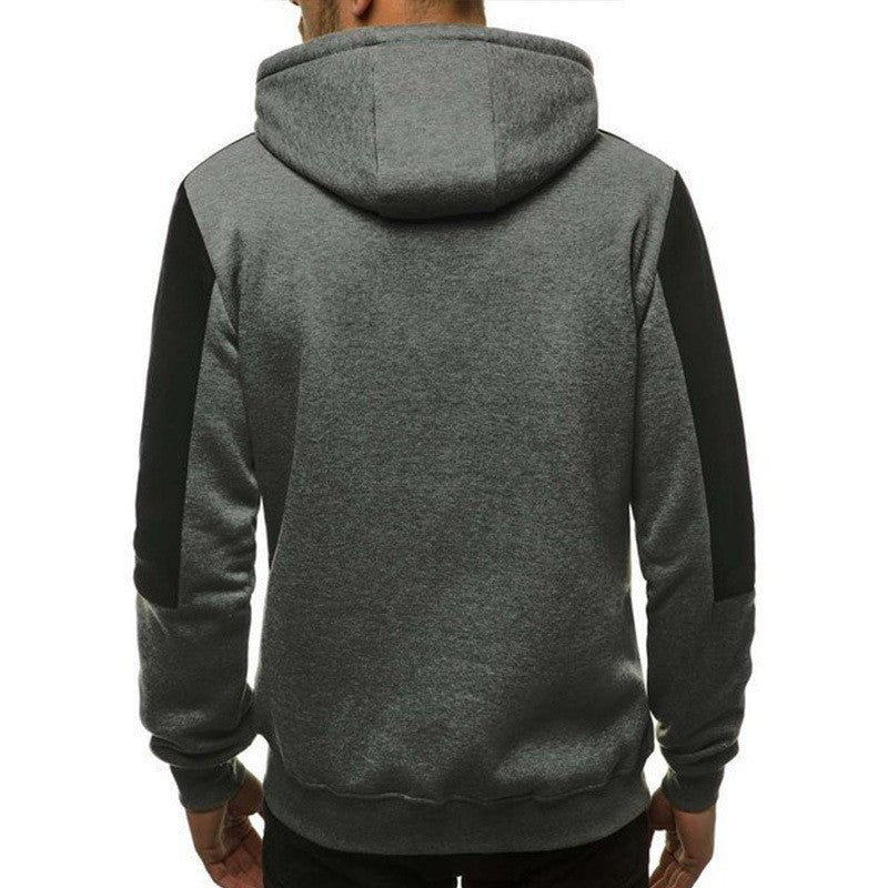 Herren Kapuzenpullover mit kontrastierenden Einsätzen Echoarchiv