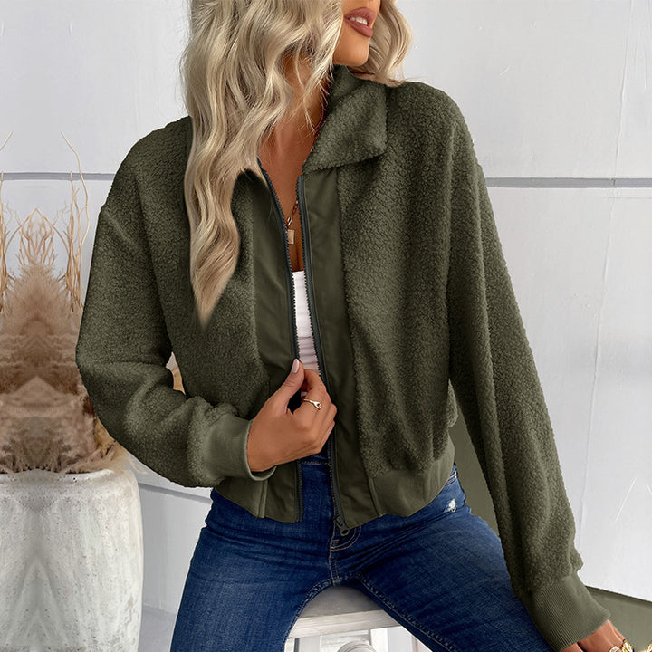 Damen Kuschelige Fleece-Jacke Echo Archiv