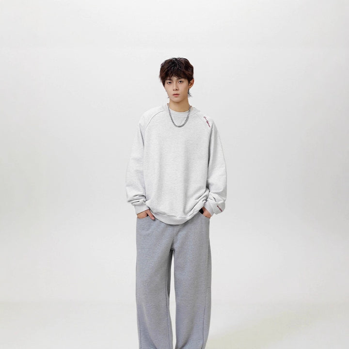 Damen Bequemer Oversized Sweater Echoarchiv