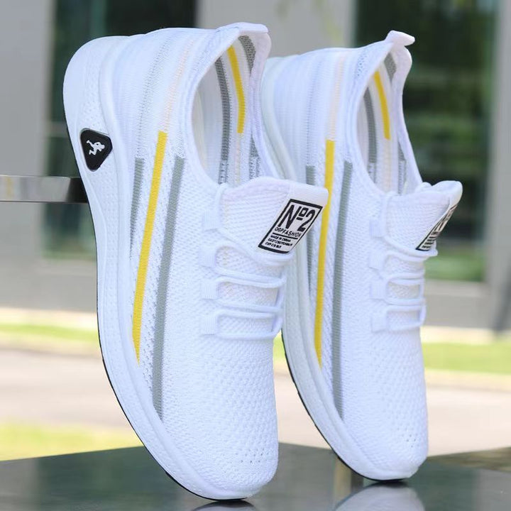 Damen Sportliche Sneakers mit atmungsaktiver Struktur und flexibler Dämpfung Echo Archiv