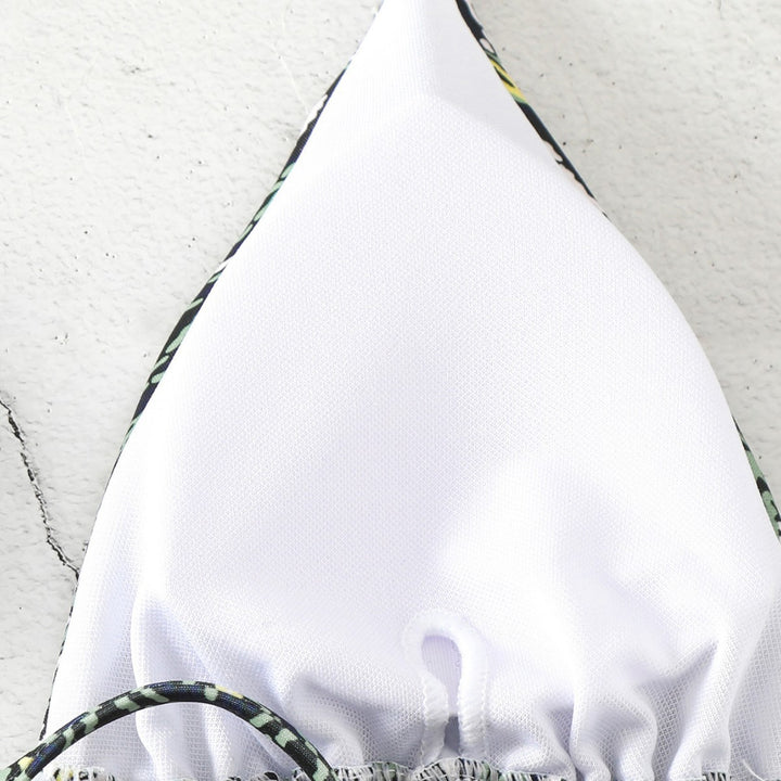 Damen Triangel-Bikini mit verspieltem Knoten-Design Echo Archiv