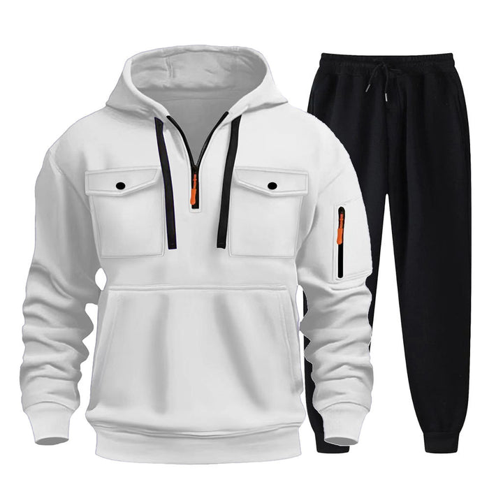 Herren multifunktionale Hoodie und Jogginghose Set Echoarchiv