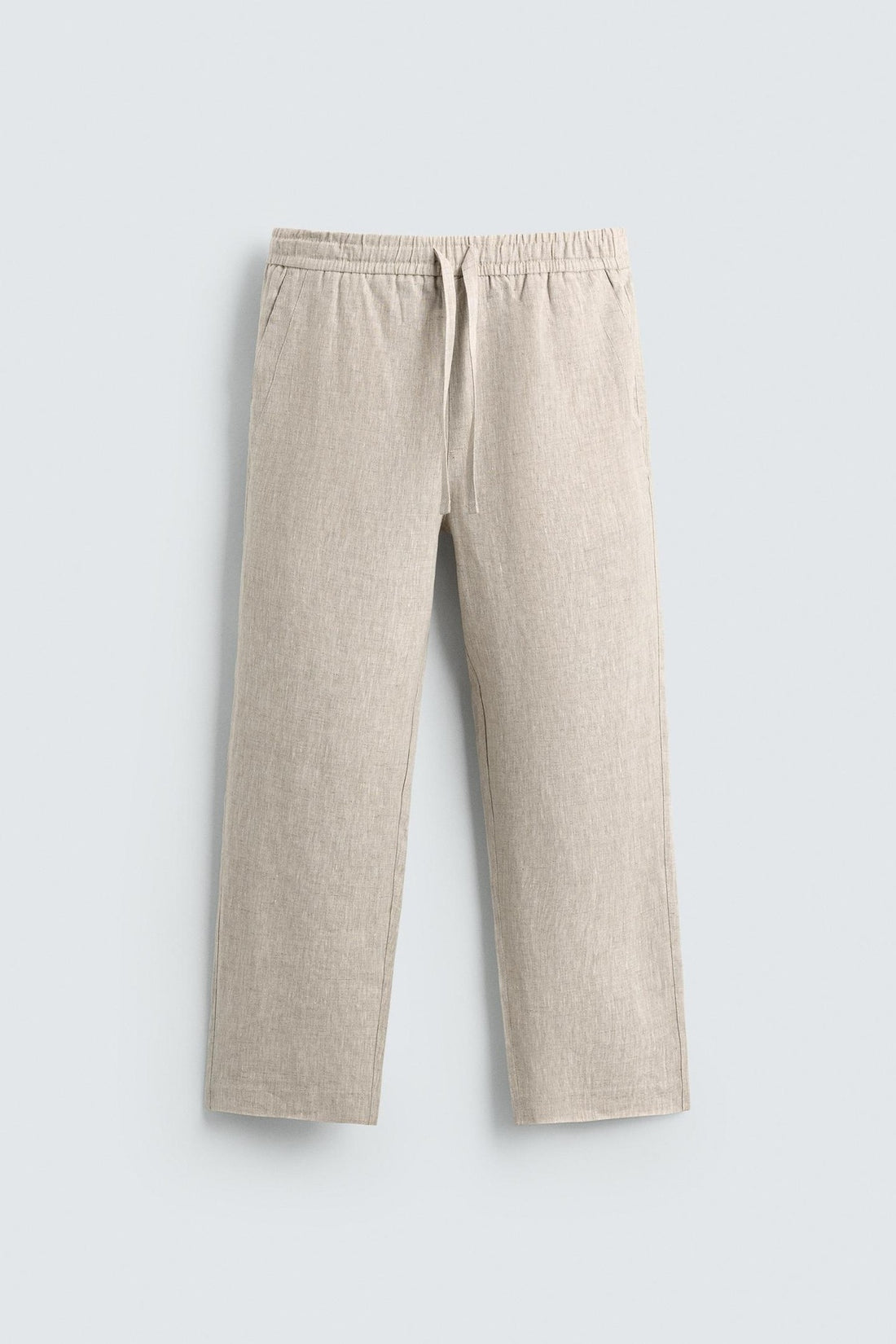 Herren Leinenhose mit elastischem Bund und Kordel Echo Archiv