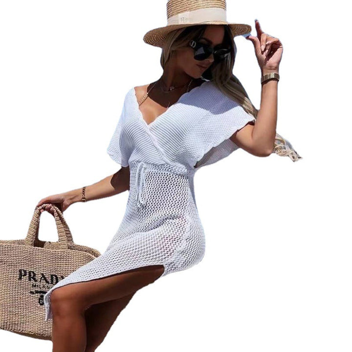 Damen strandfreundliches Netzkleid Echo Archiv