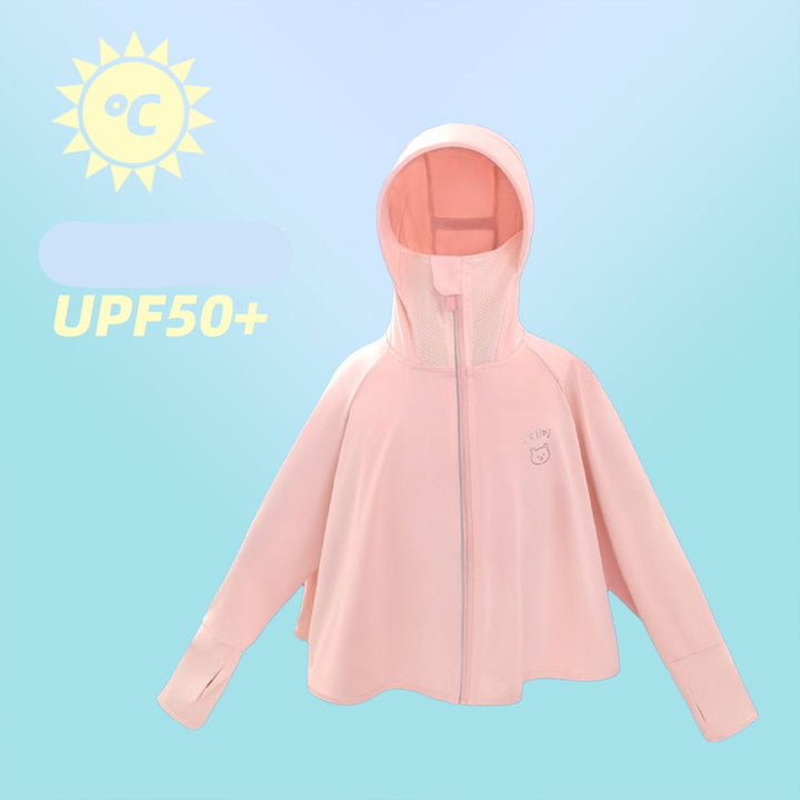 Damen leichte UV-Schutzjacke mit praktischer Kapuze Echo Archiv