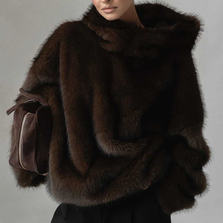 Damen Kuscheliger Oversize-Pullover Echoarchiv