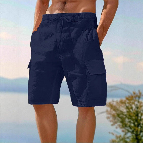 Herren Cargo-Shorts mit elastischem Bund und praktischen Seitentaschen Echoarchiv