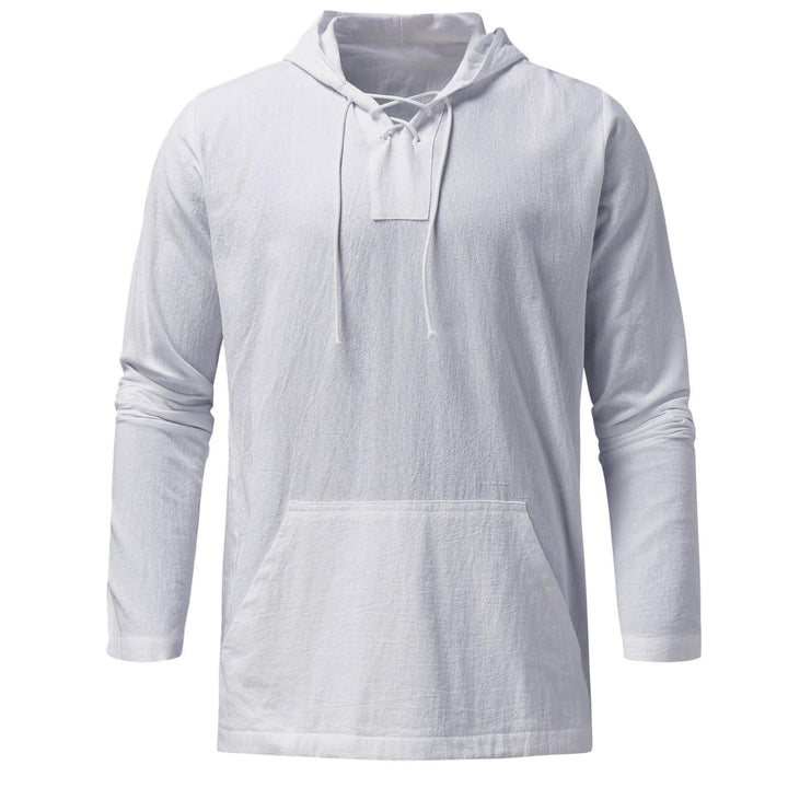 Herren lässiges Kapuzenshirt mit atmungsaktivem Material und modernem Schnitt Echoarchiv