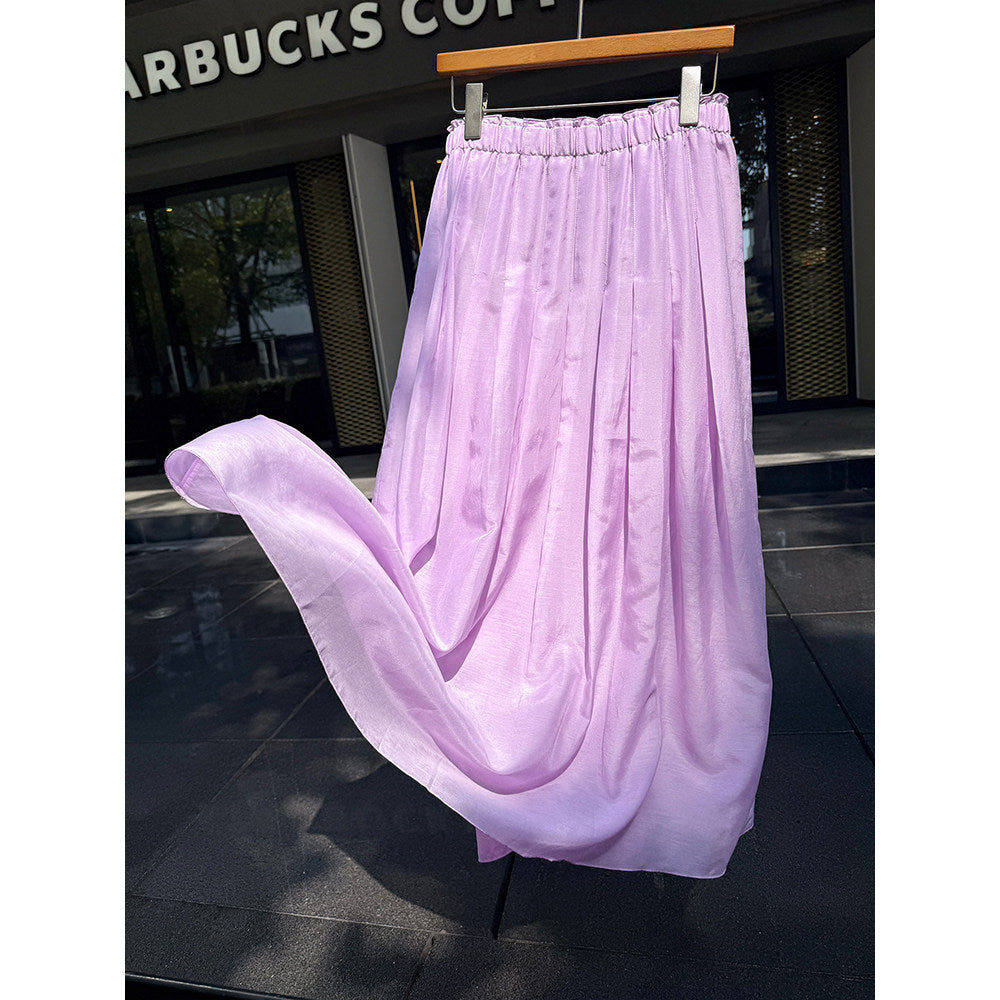 Damen Eleganter Maxirock aus luftiger Baumwolle Echoarchiv