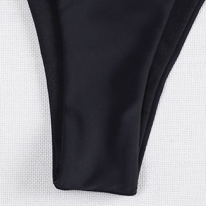 Damen minimalistischer Bikini-Hosenteil mit verstellbaren Schleifen Echo Archiv