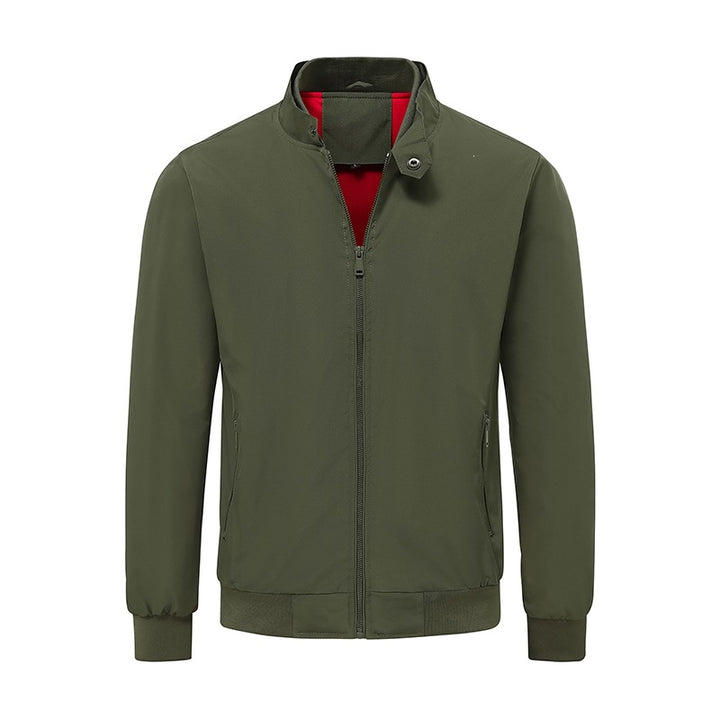 Herren Leichte Übergangsjacke mit hochgeschlossenem Kragen Echo Archiv