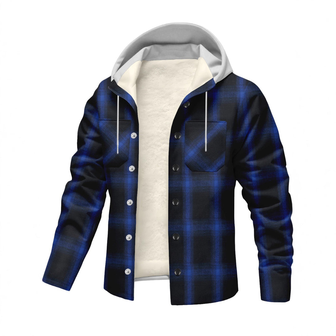 Herren gefütterte Flanelljacke Echoarchiv