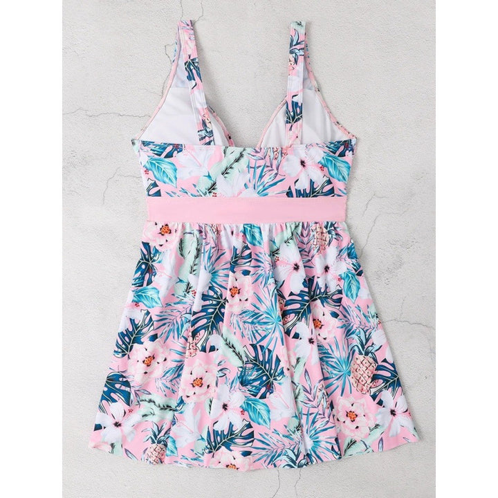 Damen Badekleid mit floralen Mustern und schmeichelndem Schnitt Echo Archiv