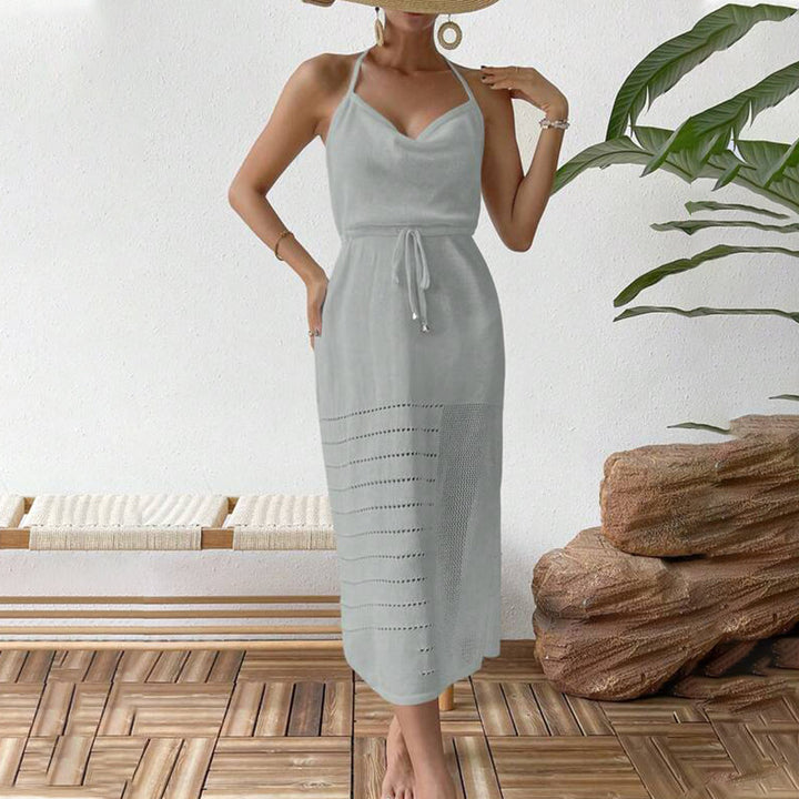 Damen luftiges Strandkleid mit verstellbarem Träger Echo Archiv